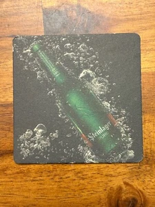 Steinlager Pure Cardboard Drink Coaster New Zealand Ale - Picture 1 of 3