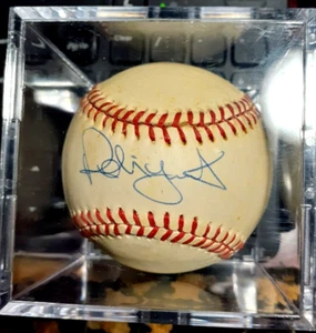 ROBIN YOUNT AUTÉNTICO CERTIFICADO POR JSA AUTÓGRAFO BÉISBOL EN SOPORTE DE PELOTA CERTIFICADO DE AUTENTICIDAD - Imagen 1 de 2