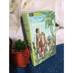 1963 The Swiss Family Robinson Hardback Collectible Book - Picture 1 of 16