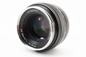 Lente Carl Zeiss Planar T* 50 mm F1,4 ZE PLANAR Canon EF (como nueva)(envío en 1 día - Imagen 1 de 12
