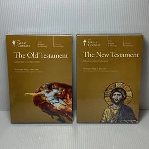 (2) Great Courses OLD & NEW TESTAMENT (DVDs + Guidebook) Christianity Bible, NEW - Bild 1 von 14