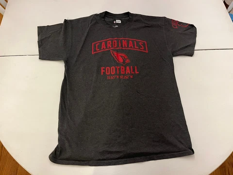 Mens Arizona Cardinals Large Tshirt Cover