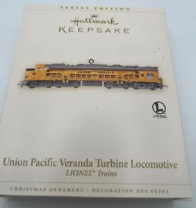 Hallmark Ornament Union Pacific Veranda Turbine Locomotive Lionel Train 2006  - Picture 1 of 3