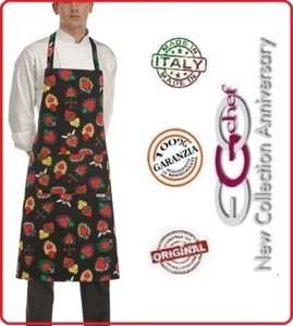 Grembiule Cucina Pettorina con Tascone cm 90x70 HEARTS Ego Chef Italia 704139 - Imagen 1 de 2