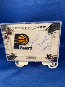 2010 Panini Rookies & Stars Team Lance Stephenson RPA Rookie Patch Auto RC /457 - Picture 1 of 2