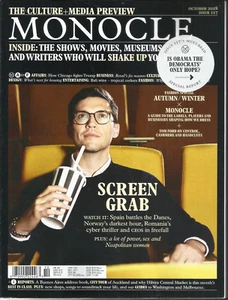 MONOCLE, MAGAZINE, THE CULTURE + MEDIA PREVIEW    OCTOBER, 2018    ISSUE, 117   - Bild 1 von 1