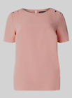Dorothy Perkins Tall Blush Buttoned T-Shirt Size UK 8 SALEb GG 30