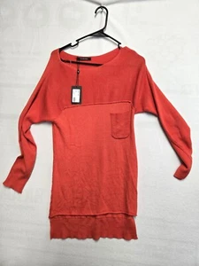 COURAGE B WOMENS RED PULLOVER JESSEY SMALL 34 BUST NWT - Picture 1 of 2
