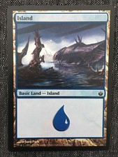 1x FOIL Island #148 Mirrodin Besieged MtG Magic Land Common 1 x1 Light DMG