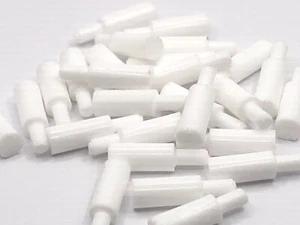 Battleship Set of 30 White Long Miss Pegs Game Replacement Pieces Parts - Picture 1 of 1