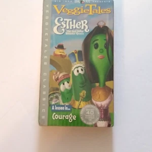 VeggieTales - Esther: The Girl Who Became Queen (VHS, 2000, 2003) new sealed - Imagen 1 de 6