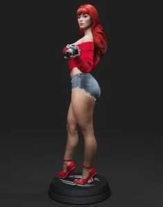 Mary Jane Statue 3D Print Unpainted/Unassembled - Picture 1 of 10