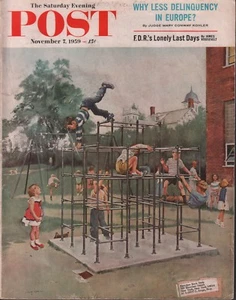 Saturday Evening Post November 7 1959 James Roosevelt Mary Conway102518DBPost - Picture 1 of 1