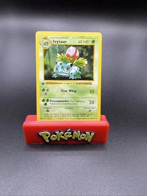 MP Pokémon TCG 1st Edition Shadowless Ivysaur Base Set 30/102 Regular - Image 1 of 4