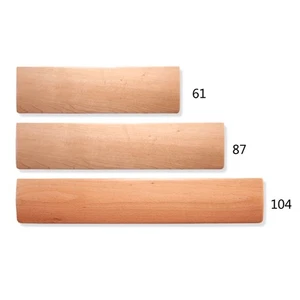 Non-Slip Ergonomic Beech Keyboard Wrist Rest for Mechanical Gaming Keyboard - Picture 1 of 10