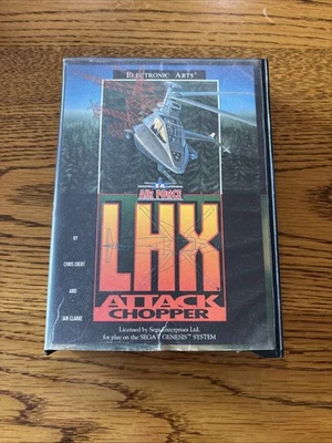 LHX Attack Chopper (Sega Genesis, 1992) - Image 1 of 4