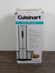 Cuisinart CWO-25 Apribottiglie Elettrico per Vino, Acciaio Inox, Taglierina per Fogli - Foto 1 di 11