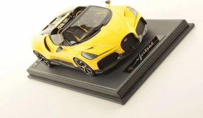 Bugatti W16 Mistral Amarillo en escala 1:18 de MR Collection Foto 1 de 4