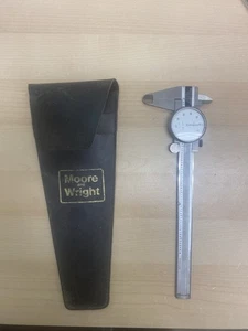 Moore and Wright Vernier Callipers 200mm , With Leather Pouch/case - Picture 1 of 2