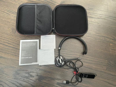 Auriculares USB con cable Plantronics Blackwire C710/C720 con Bluetooth y estuche rígido Foto 1 de 2