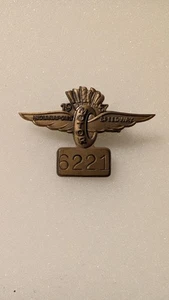 1957 Indianapolis 500 Bronze Pit Badge. # 6221 - Picture 1 of 8