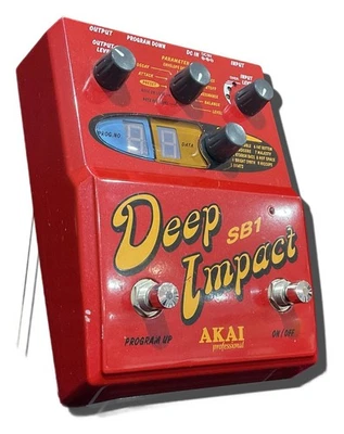 Pedal Procesador AKAI Deep Impact SB1 9136 Probado y Funciona Foto 1 de 4