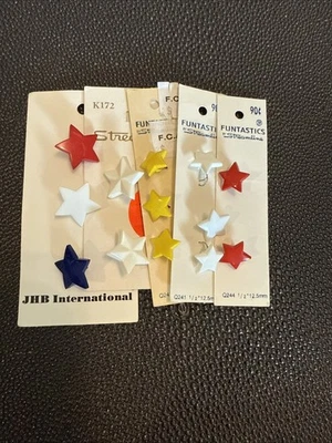 Retro StarShaped Buttons Sewing Buttons For DIY Craft - Image 1 of 4