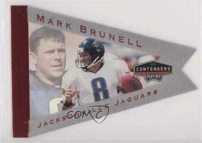 1998 Playoff Contenders Pennants Grey Mark Brunell #44 - Image 1 of 2