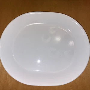 Corelle Set of 2 Winter Frost Whitel large Serving Oval Platters 10" ×12-1/4" - Picture 1 of 4