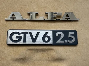 Alfa Romeo GTV6 2.5 Emblem With Extra Emblem - Bild 1 von 6