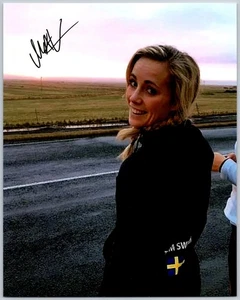 Mikaela Åhlin-Kottulinsky Signed Autographed 8x10 Photo Racing - Picture 1 of 1
