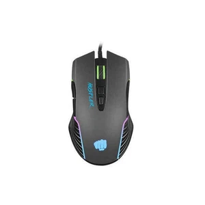 Mysz gamingowa Fury NFU-1698 6400 DPI czarna kolorowa 6400 dpi - Zdjęcie 1 z 2
