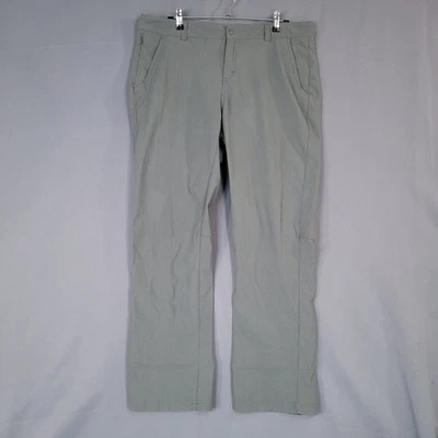Pantalones para mujer Royal Robbins talla 16 gris nailon elástico pierna recta” Foto 1 de 4