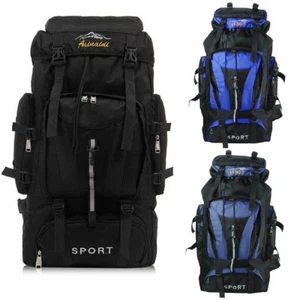 70L Outdoor Hiking Backpack Waterproof Rucksack For Travel Camping Trekking Bag - Picture 1 of 18