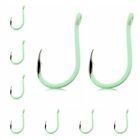 Super Needle Point Luminous Fishing Hook Bend Mouth Barbed Hook  Saltwater