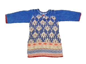 Infant, Toddler, Baby Girl Kameez Salwar Dress , Colour Blue ,Size 18-24 Months - Picture 1 of 2