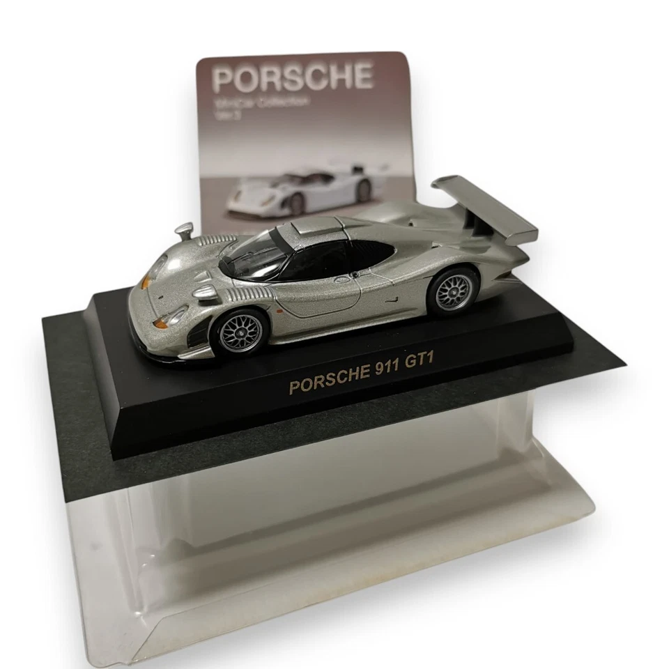 Porsche 911 GT1 Kyosho 1/64 en plata (OFERTA ESPECIAL) Foto 1 de 1