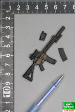 1:12 Scale Verycool VCF-3005 Female Soldier Black MC Villa - M4 Carbine Set