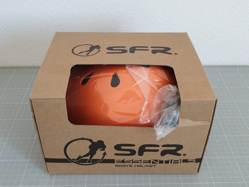 Skate Helmet Essentials-Mat Orange Größe XXS/XS 49- 52cm - Bild 1 von 4