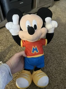 Disney Jr Mickey Mouse “Head Knees Toes” Dance & Sing 16” Mechanical Plush Light - Picture 1 of 2
