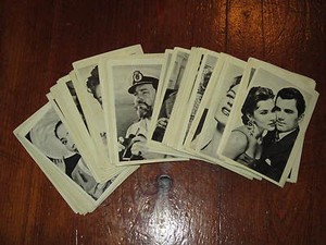 1955 LIGHTNING SCREEN ARTISTS FIGURE CHOOSE FROM CURTAIN MENU 132 TO 245