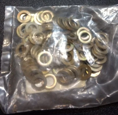 100 New Military Grade Cad Plated 5/16" Flat Washers AN960-516L,5310-00-167-0820