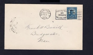 FDC 1928 #648 With WASHINGTON D.C. Cancel to Bridgewater, Mass - Picture 1 of 2