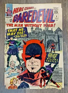 Here Comes Daredevil The Man Without Fear #9 from 1965 - Picture 1 of 15