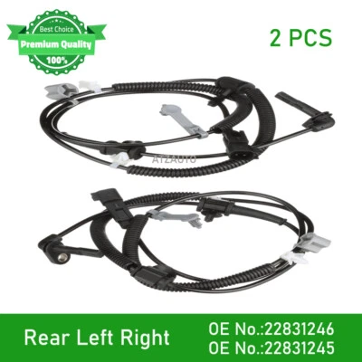 Rear Driver Passenger ABS Wheel Speed Sensor For Chevrolet Impala Malibu Limited - Image 1 of 4