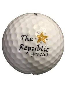 The Republic Open Country Club Course Links Logo Pinnacle Golfball - Bild 1 von 3