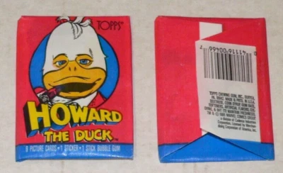 1986 Howard the Duck by Topps. 1 empty wrapper. No cards or gum. - Image 1 of 3