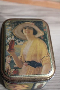 Vintage Lady with hat Coca-Cola collectors tin - Picture 1 of 8