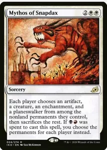 MTG Mythos of Snapdax Ikoria: Tana dei Behemoth 024/274 regolare raro - Foto 1 di 1