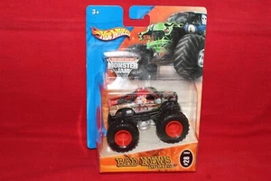 Camión diecast Hot Wheels Monster Jam malas noticias viajes rápido 28 2004 Mattel 1/64 - Imagen 1 de 1
